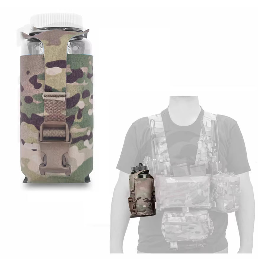 Bolsa hidratación táctica chest mount 1L – Mount MOLLE
