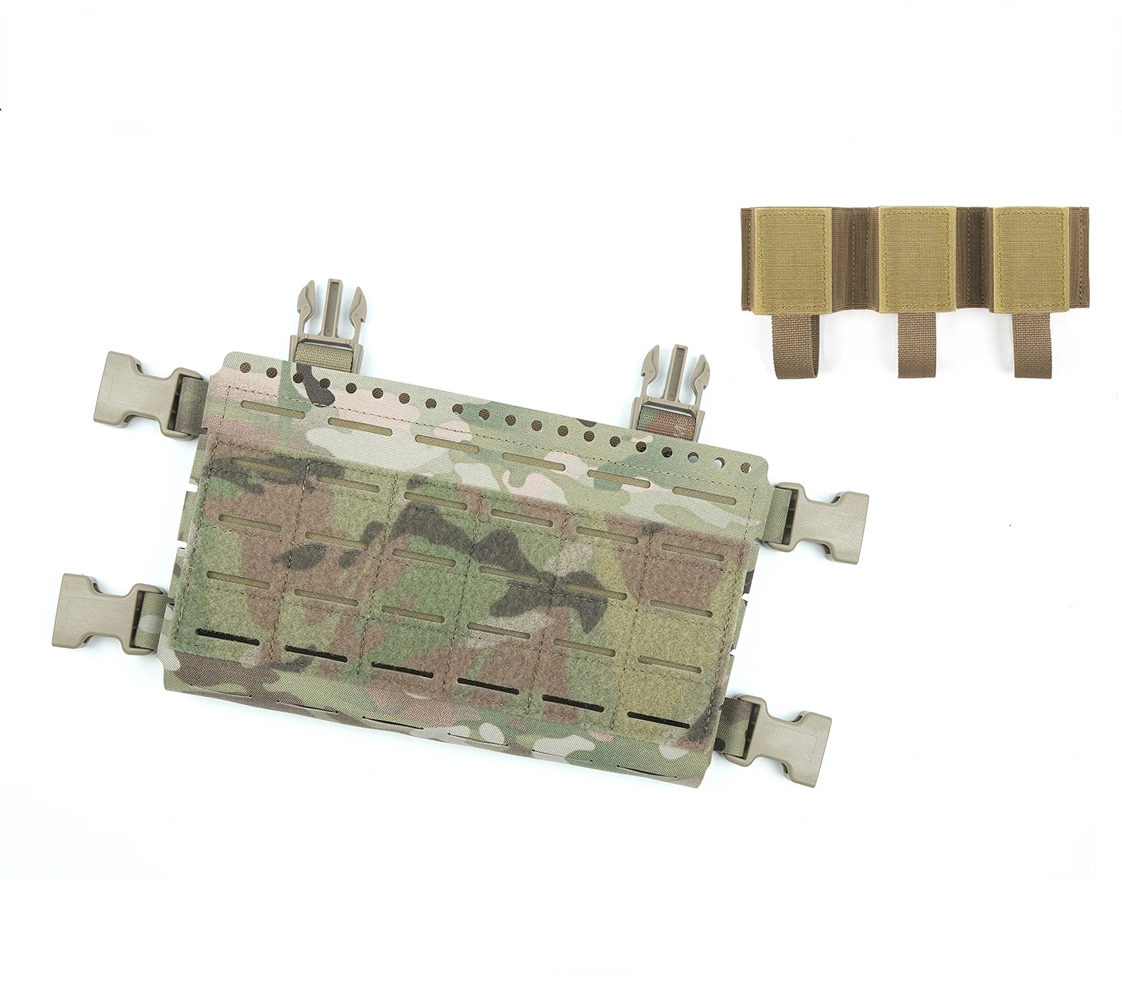 Chaleco táctico MK5 MOLLE porta placa negro - imagen 4