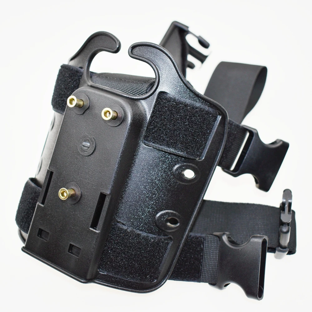 Plataforma táctica muslo con funda MOLLE y montaje rápido - imagen 5