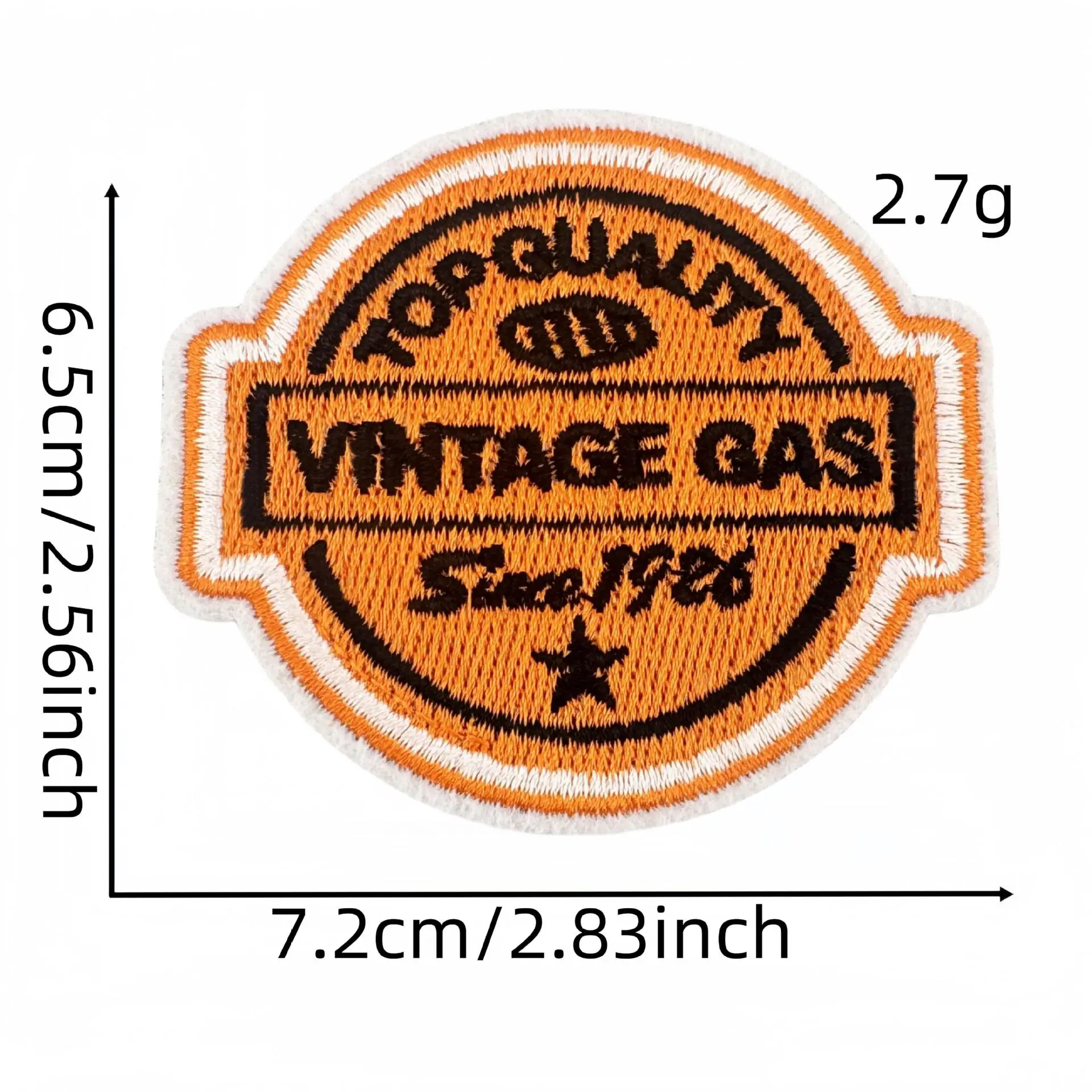 Parche bordado insignia vintage de viaje campestre para planchar
