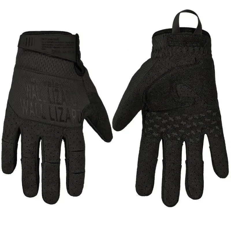 Guantes tácticos pantalla táctil antideslizantes dedos completos moto - imagen 5