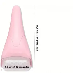 Rodillo de hielo para masaje facial y ocular refrescante portátil