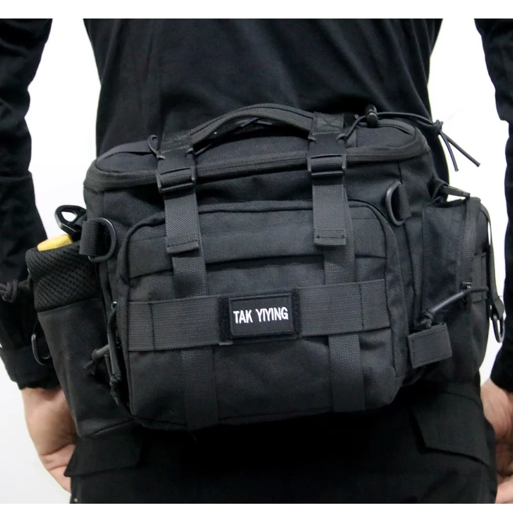 Riñonera MOLLE táctica bandolera cruzada para pesca al aire libre - imagen 2