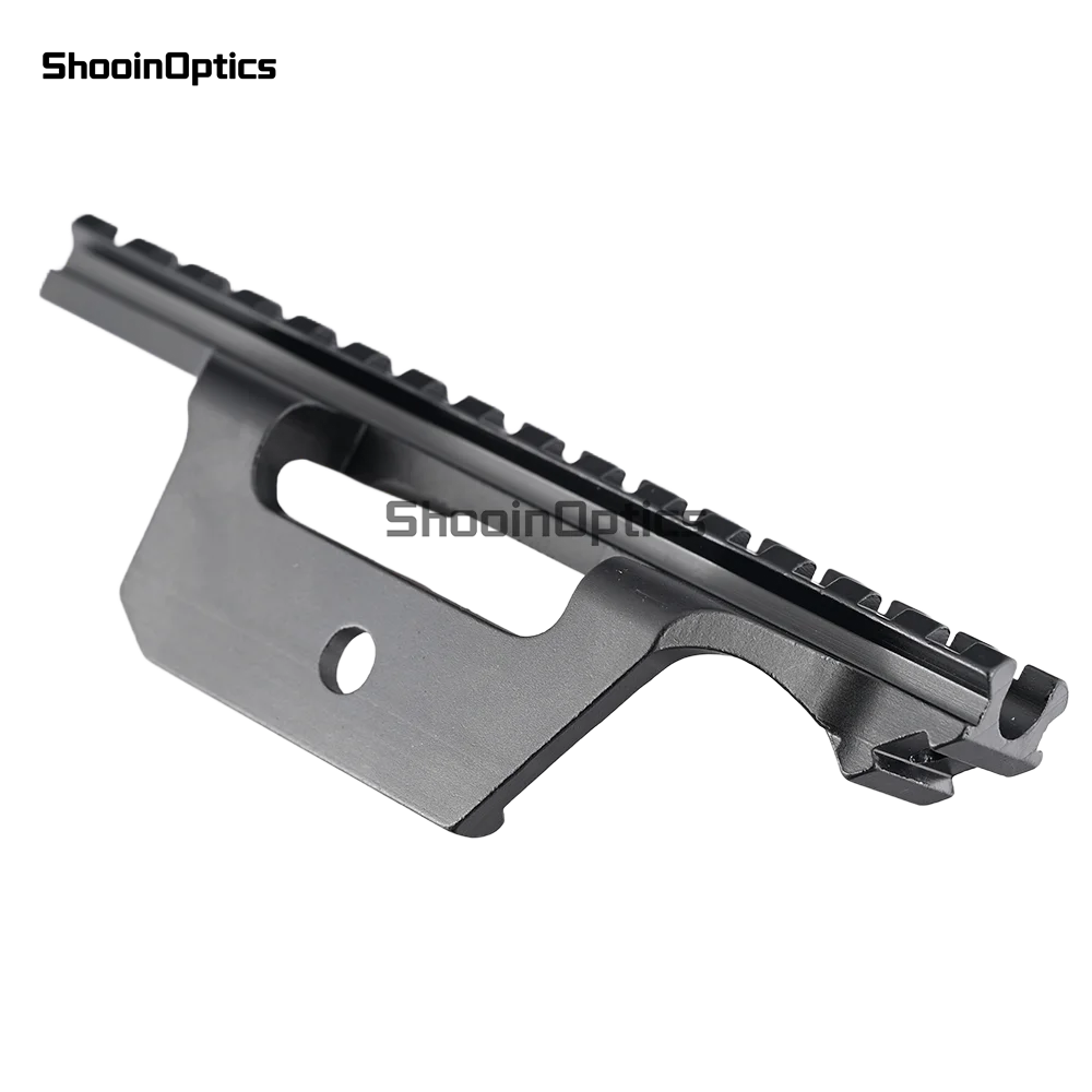 Riel Picatinny lateral aluminio Shooin Optics – Soporte táctico rifle - imagen 2