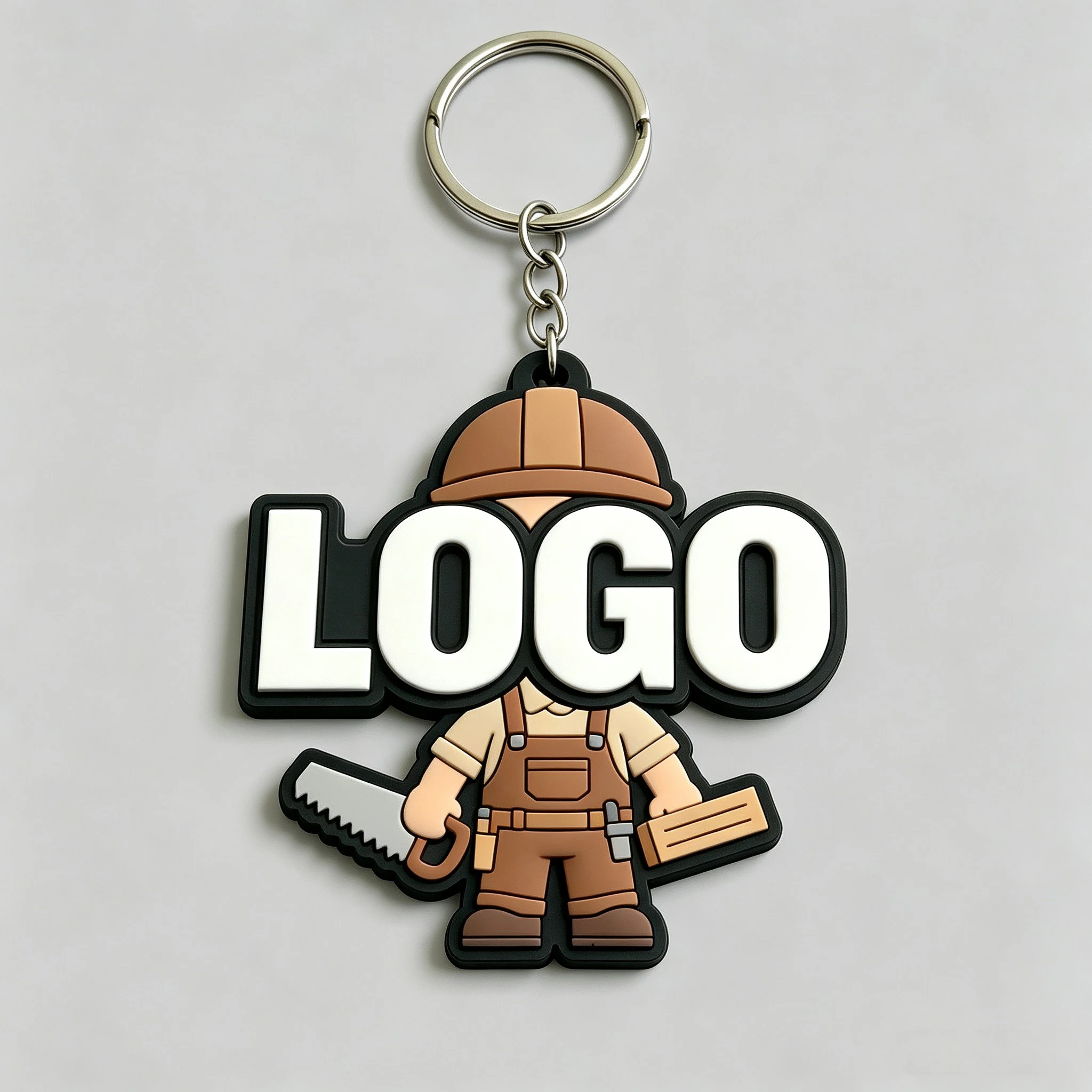 Llavero PVC personalizado con anilla para mochila – Regalo enfermería - imagen 5
