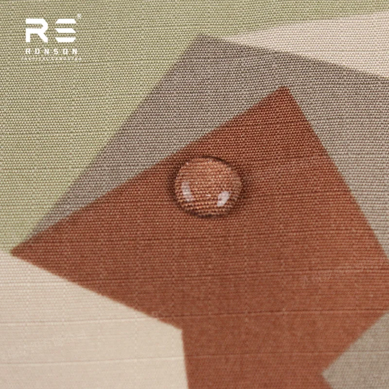 Tela táctica ripstop NYCO camuflaje desértico sueco WR y NIR - imagen 4