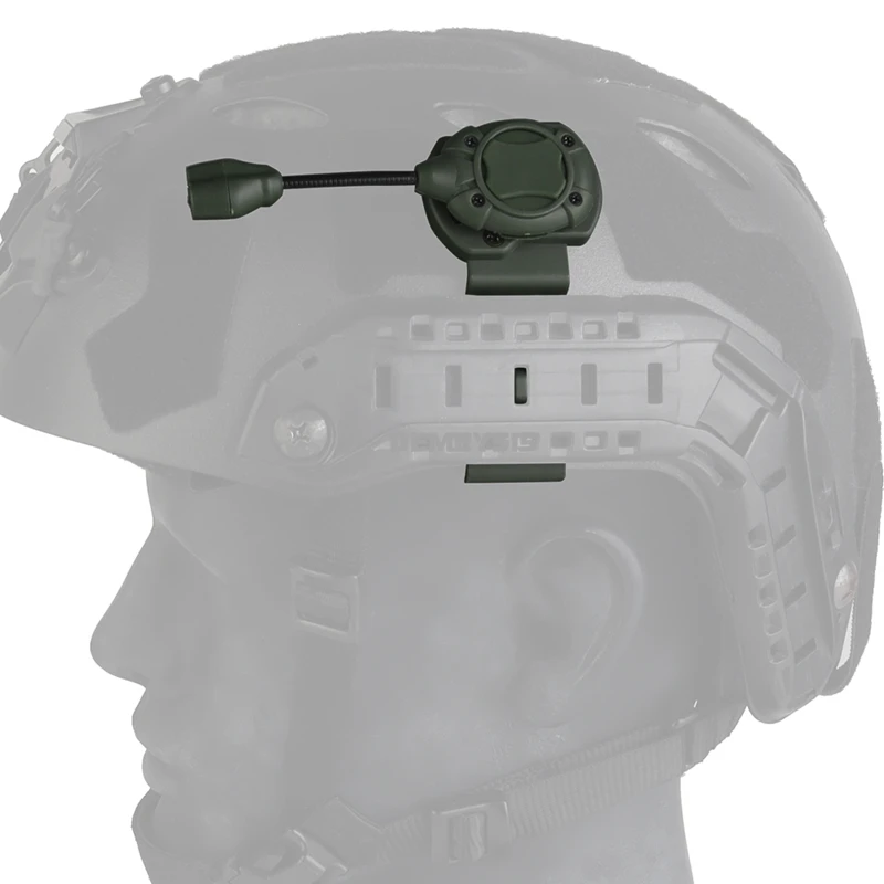 Luz táctica para casco LED rojo verde azul e IR, señalización - imagen 2
