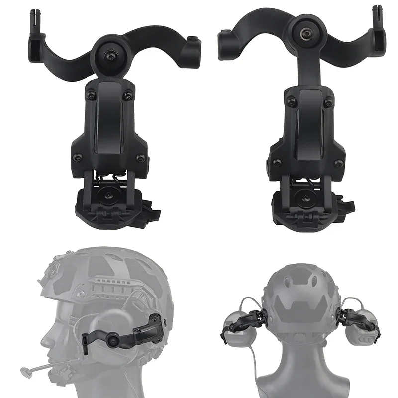 Adaptador de riel para casco táctico COMTAC/Peltor ARC - imagen 3
