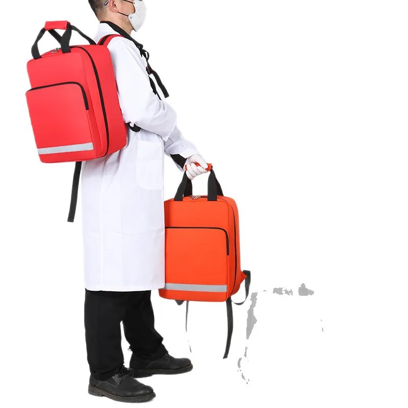 Mochila botiquín primeros auxilios impermeable multicapa resistente