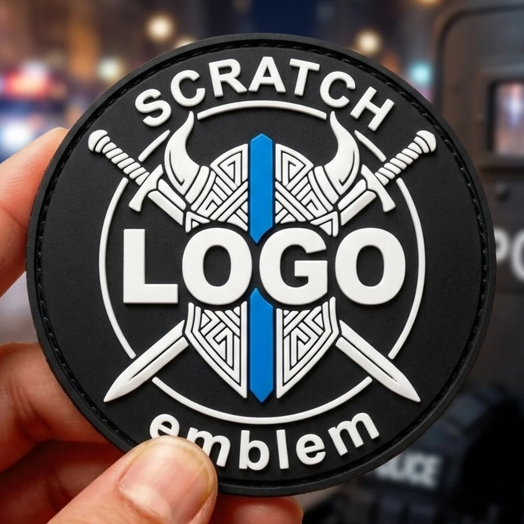 Parche termoadhesivo silicona 3D resistente con logotipo personalizado - imagen 4