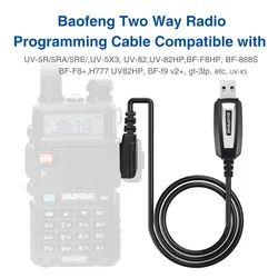 Cable programación USB para radios Baofeng y Quansheng