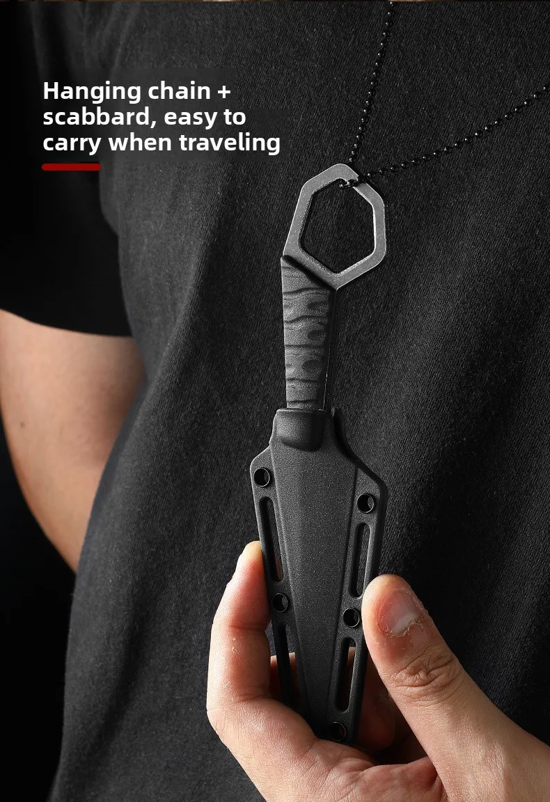 Funda incluida para transporte seguro del cuchillo