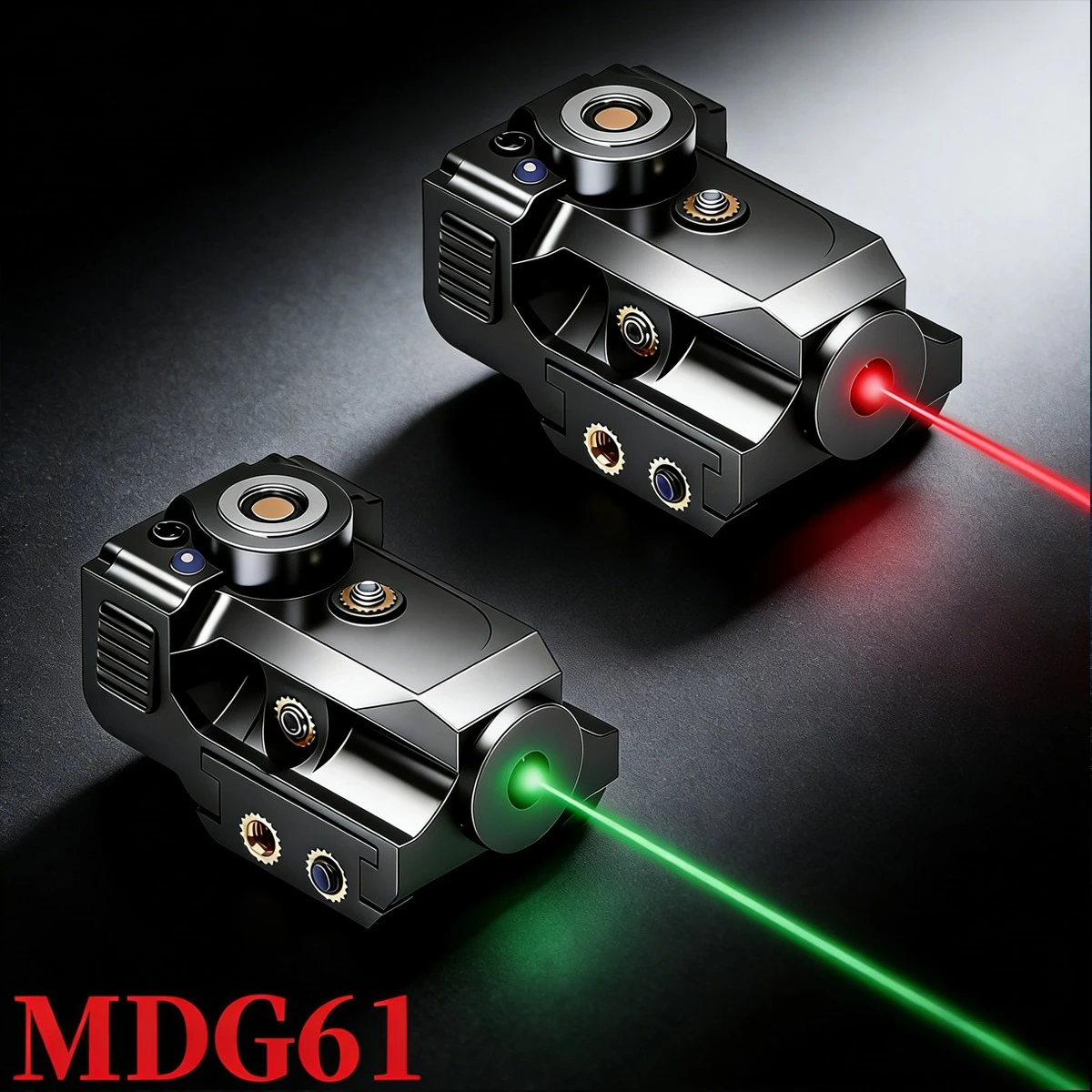 Mira láser táctica MDG61 haz verde recargable magnética para pistolas - imagen 2