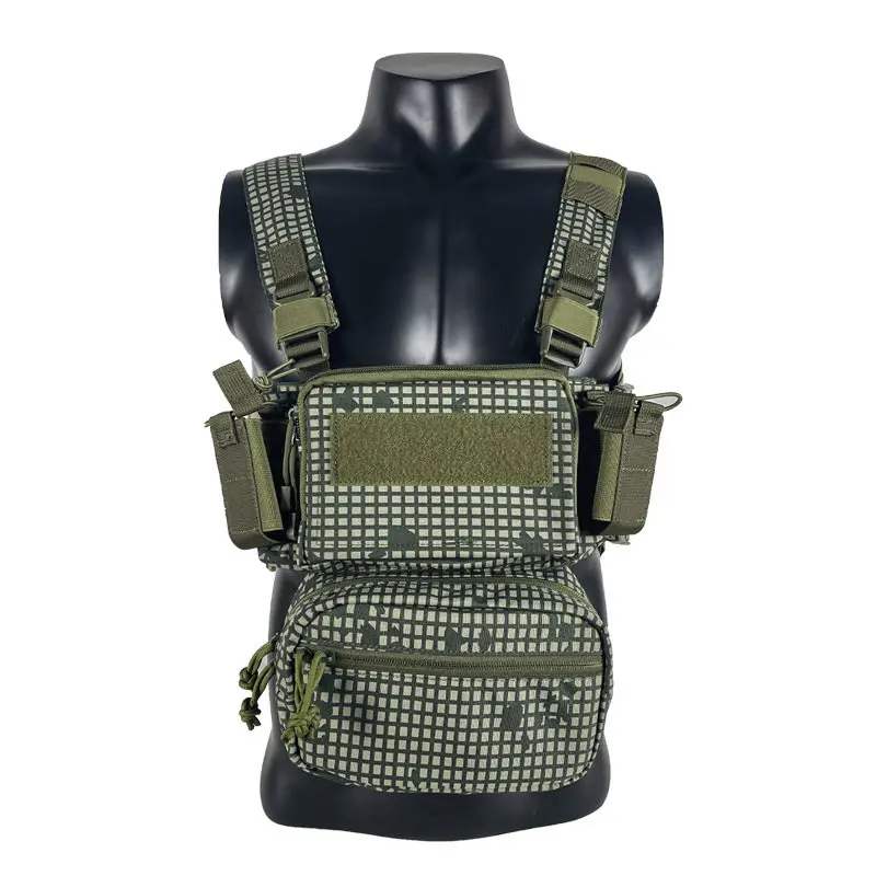 DNC Bolsa de pecho táctica multifuncional Night Desert para MOLLE - imagen 3