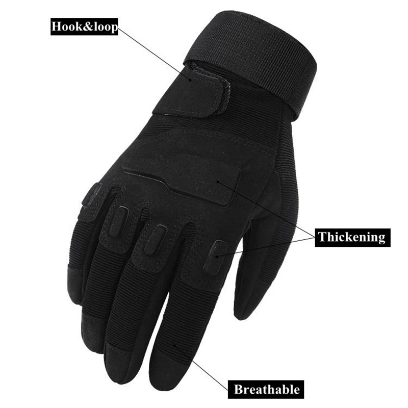Guantes tácticos fingerless – protección para fuerzas especiales - imagen 5