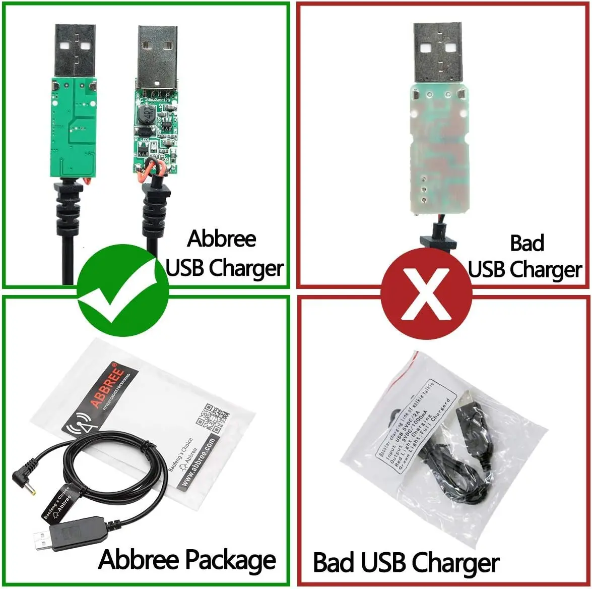 Cable cargador USB BaoFeng para UV-5R UV-82 AR-152 - imagen 4
