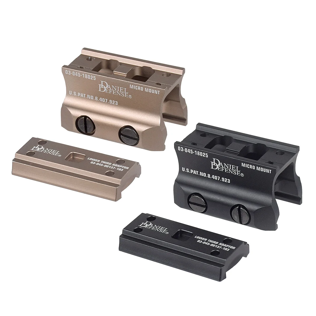 Daniel Defense soporte elevador para mira punto rojo Picatinny - imagen 4