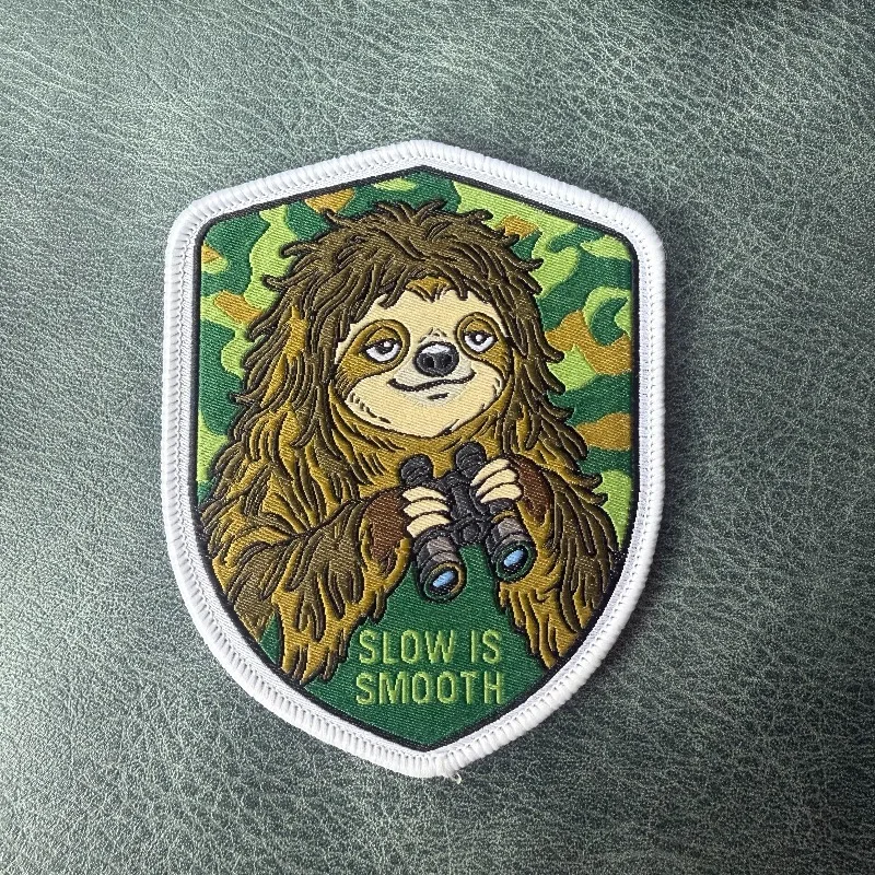 Parche táctico bordado camuflaje con gancho y bucle para chalecos - imagen 3