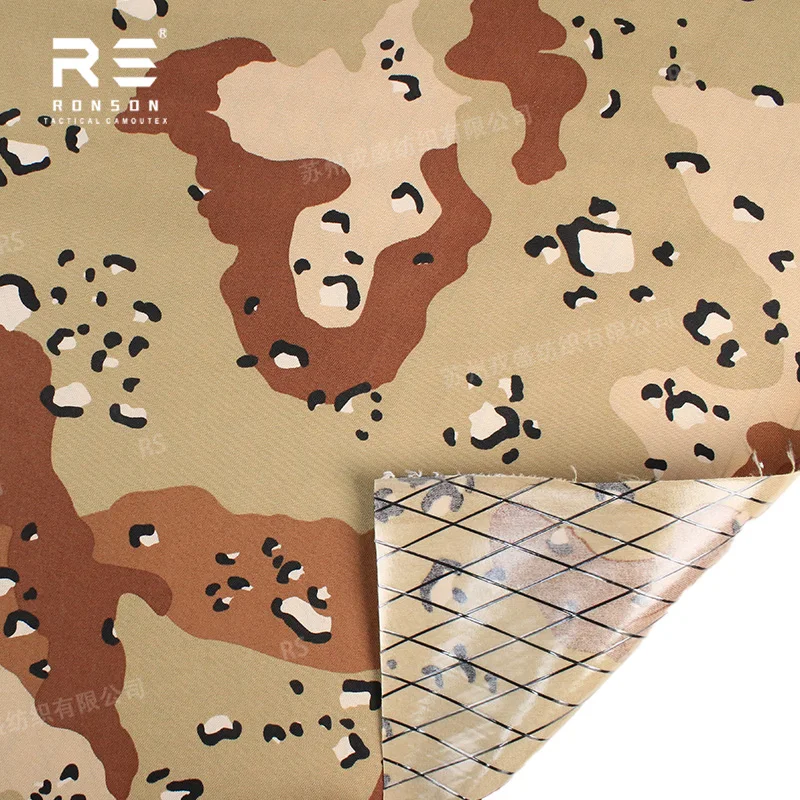 Tela Cordura XPAC impermeable Chocolate Chip desierto, resiste desgarros - imagen 3
