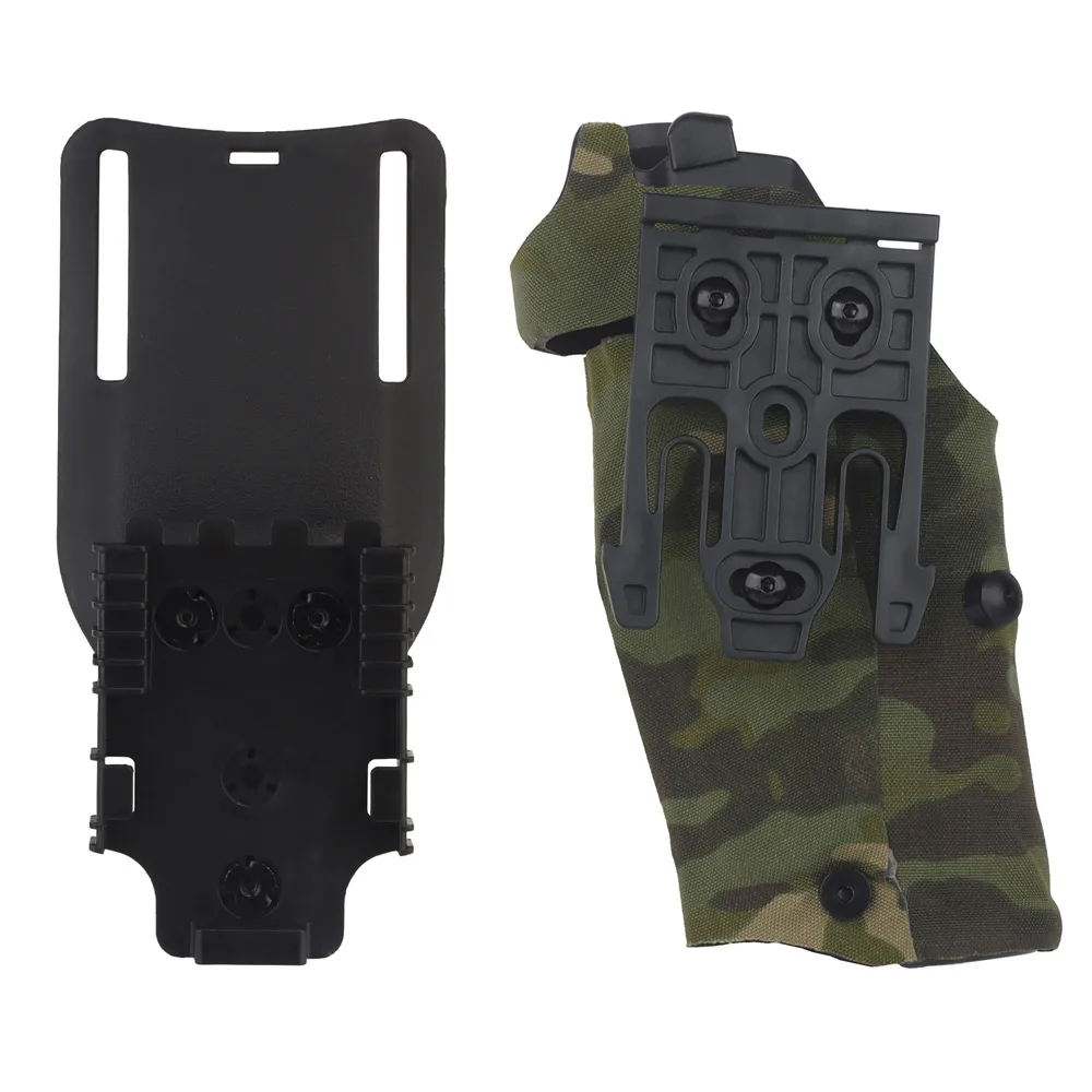 Funda táctica de pistola Glock 17 de pierna, liberación rápida - imagen 5