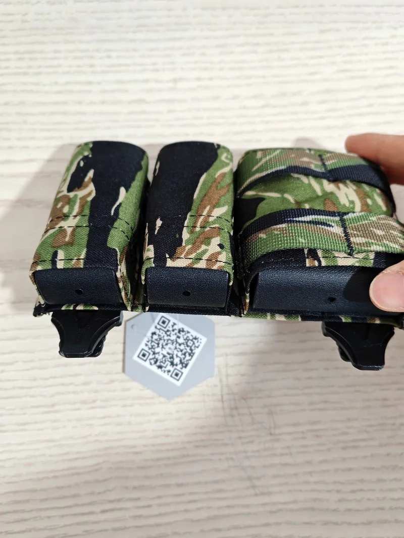Bolsa táctica para cargadores dobles 5,56 y 9 mm MOLLE - imagen 5