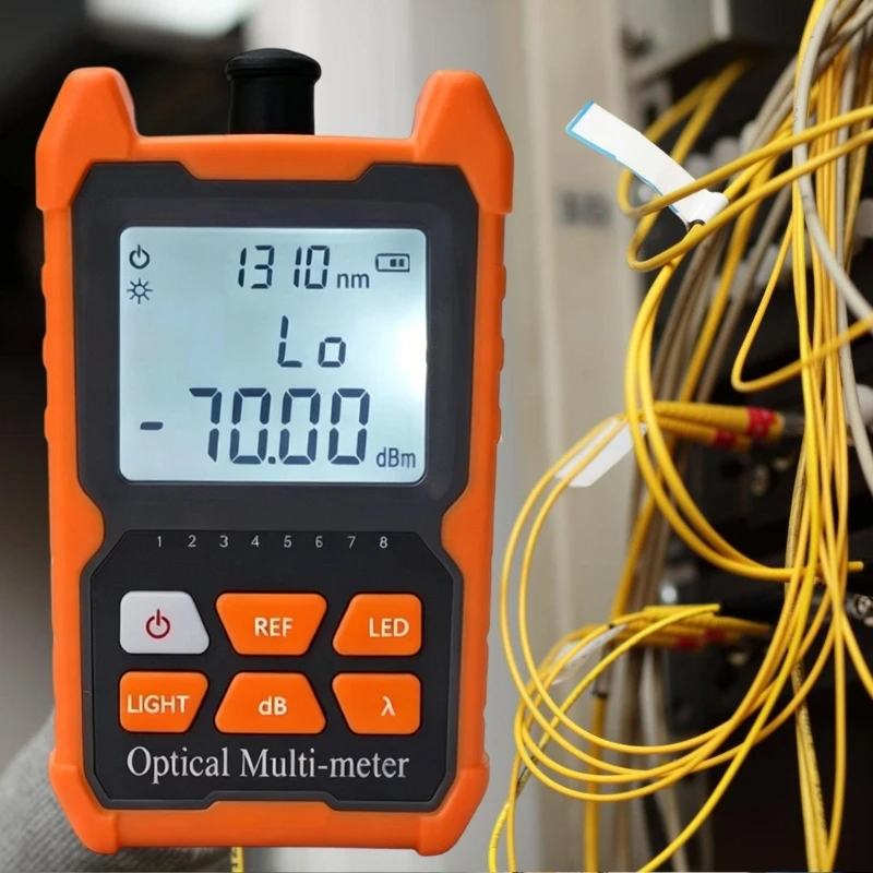 Medidor de potencia óptica y detector de pérdida en fibra para mantenimiento - imagen 3
