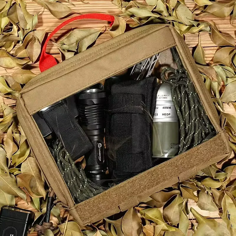 Bolsa táctica en uso tipo EDC