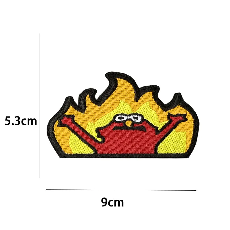 Hell Fire meme en mochila