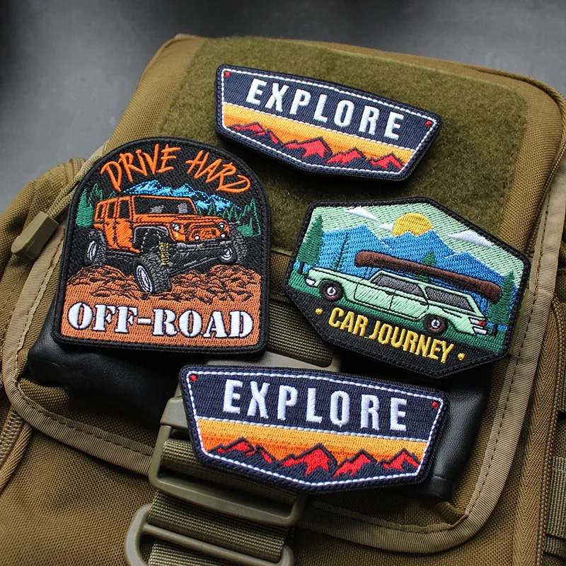 EXPLORE Adventure brazalete MOLLE 3D – Identificación táctica - imagen 4