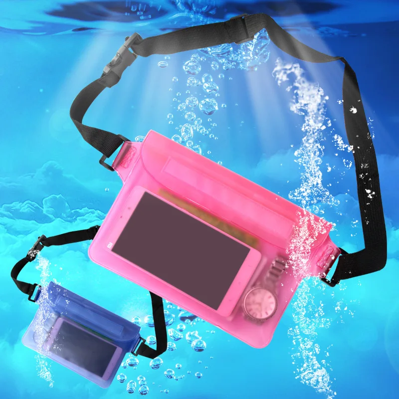 Riñonera impermeable estanca para buceo, ski náutico y playa - imagen 5