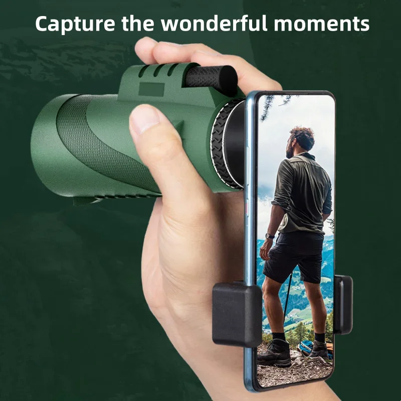 Telescopio portátil de largo alcance con zoom HD para campamento - imagen 3