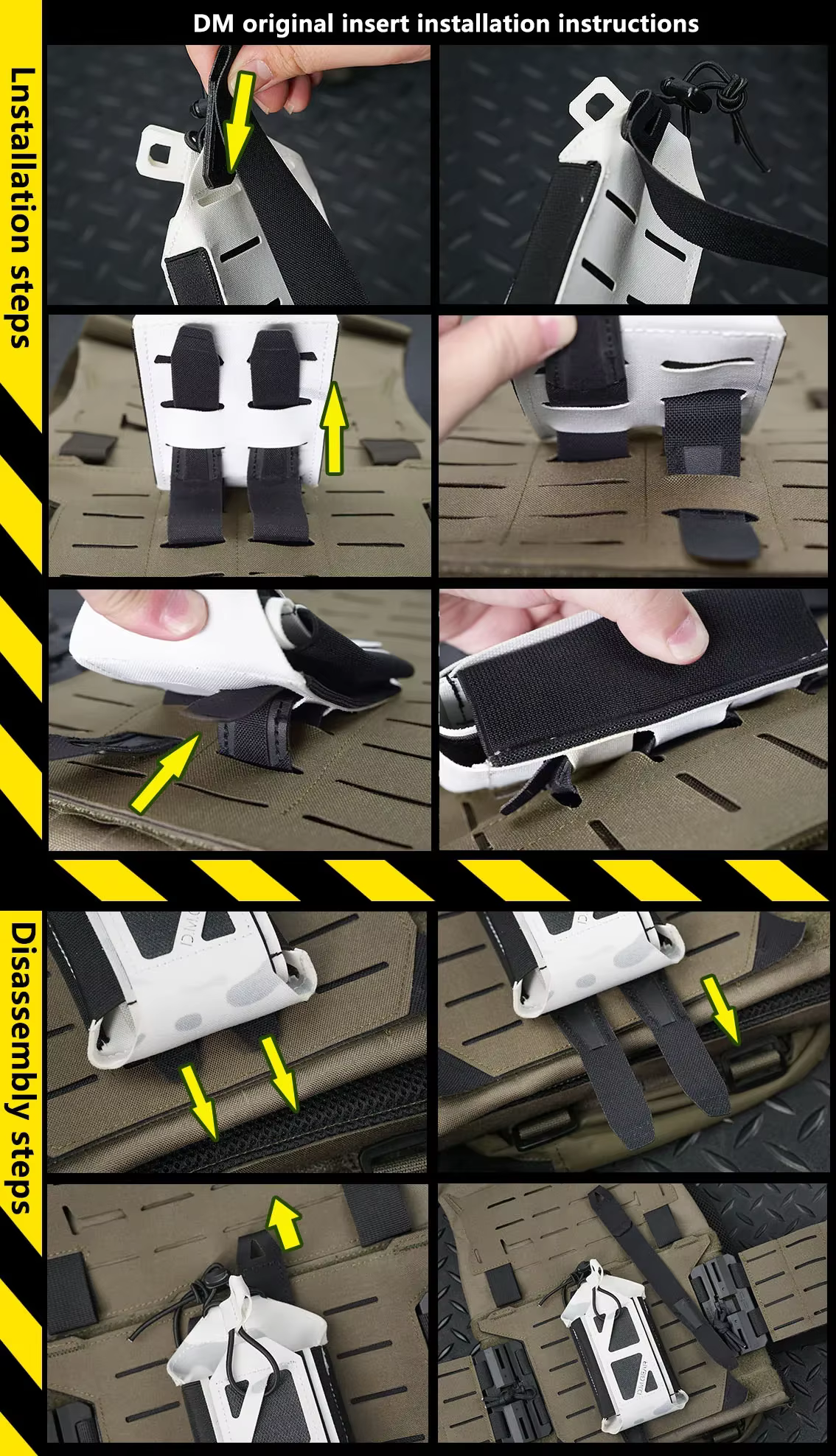 DMgear Flashbang – Bolsa táctica MOLLE simulada humo - imagen 5