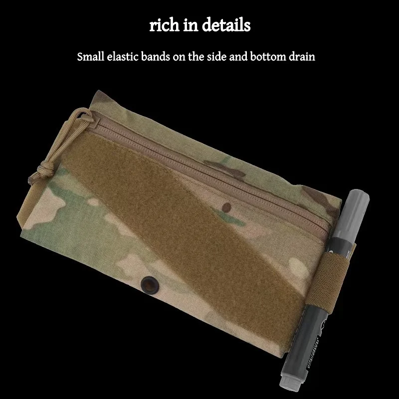 Chaleco de caza táctico con bolsas MOLLE para barras energéticas - imagen 4