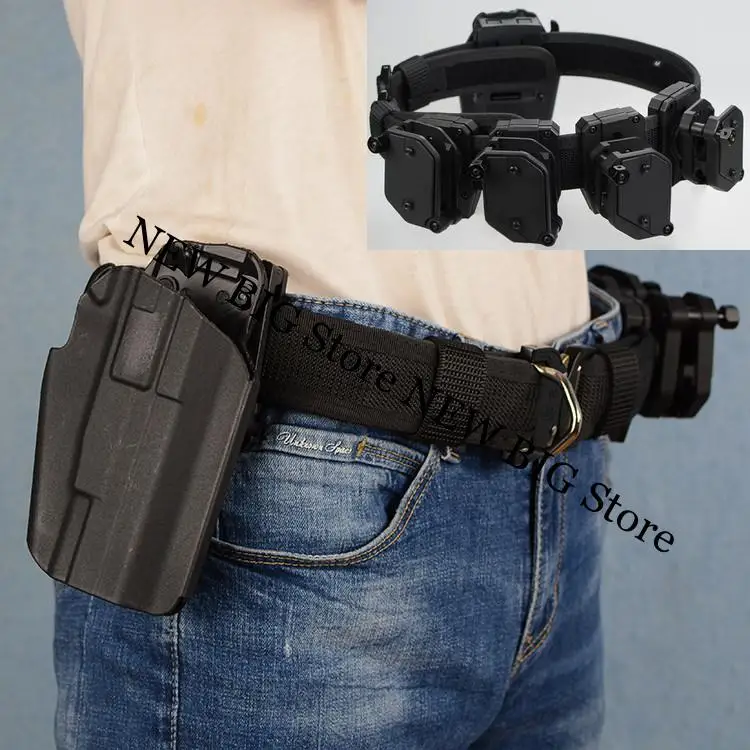 Cinturón táctico IPSC para cargadores con extracción rápida - imagen 5