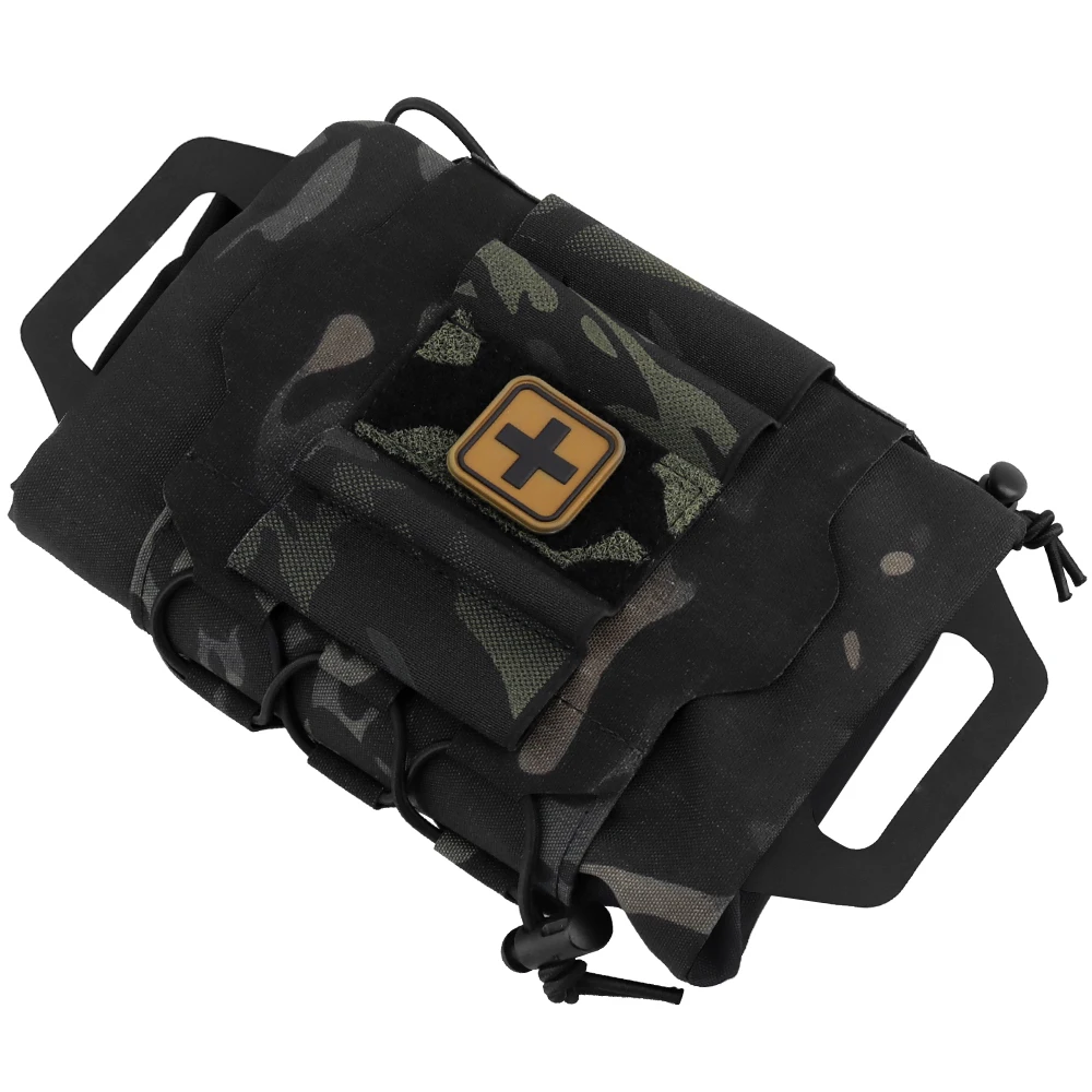 Reflex IFAK botiquín táctico MOLLE con asa y funda de transporte