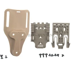 Kit bloqueo rápido MOLLE para funda de pistola táctica