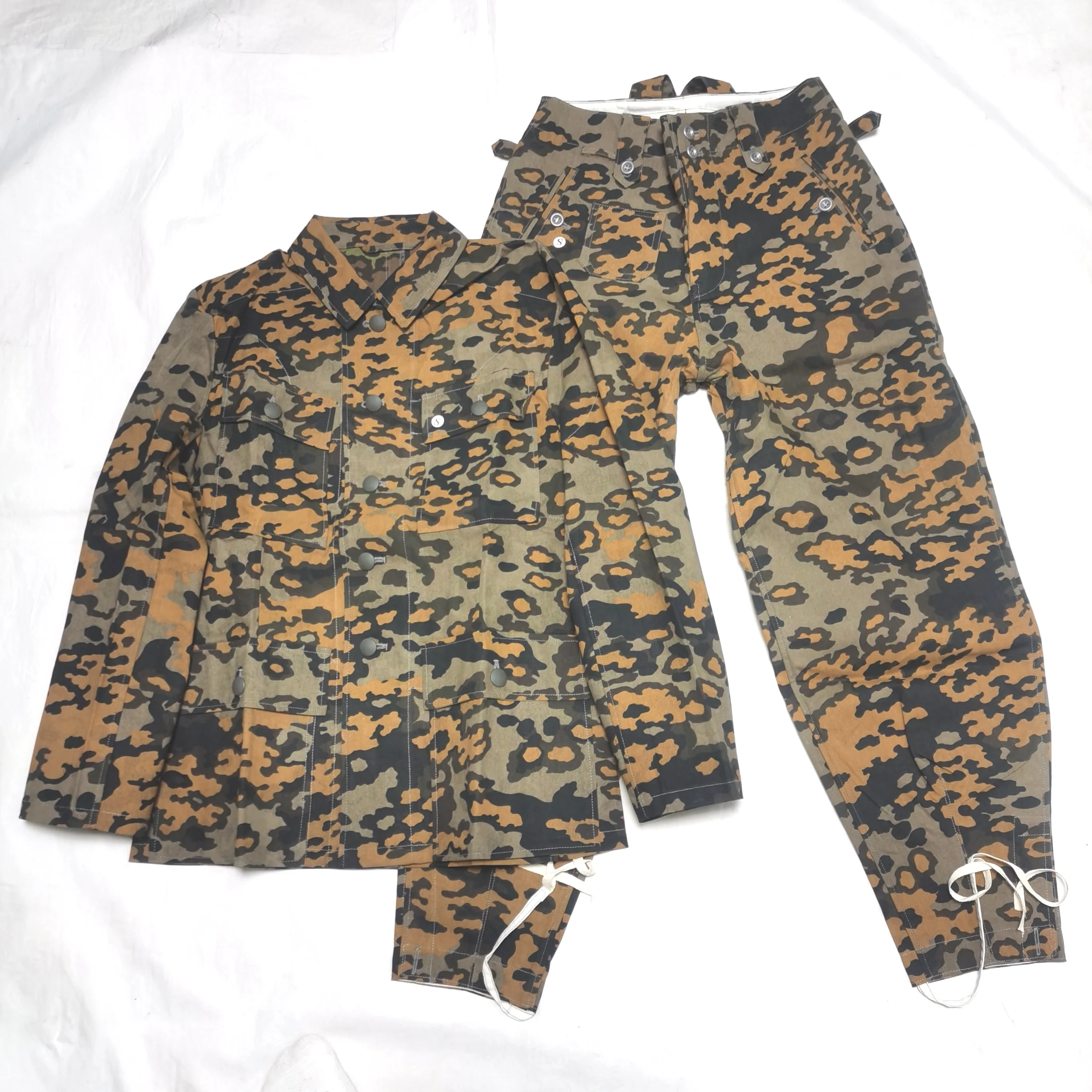 Túnica militar alemana Elite DOT44 camuflaje Splinter roble