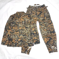 Túnica militar alemana Elite DOT44 camuflaje Splinter roble