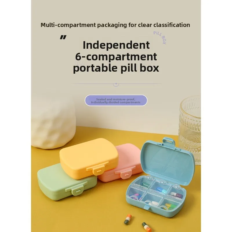 Mini pastillero para llevar y organizar