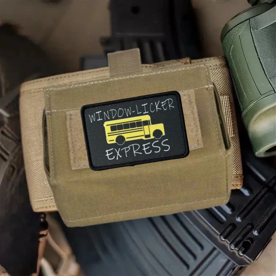 Parche Moral Express – Velcro táctico para uniforme y equipamiento - imagen 3