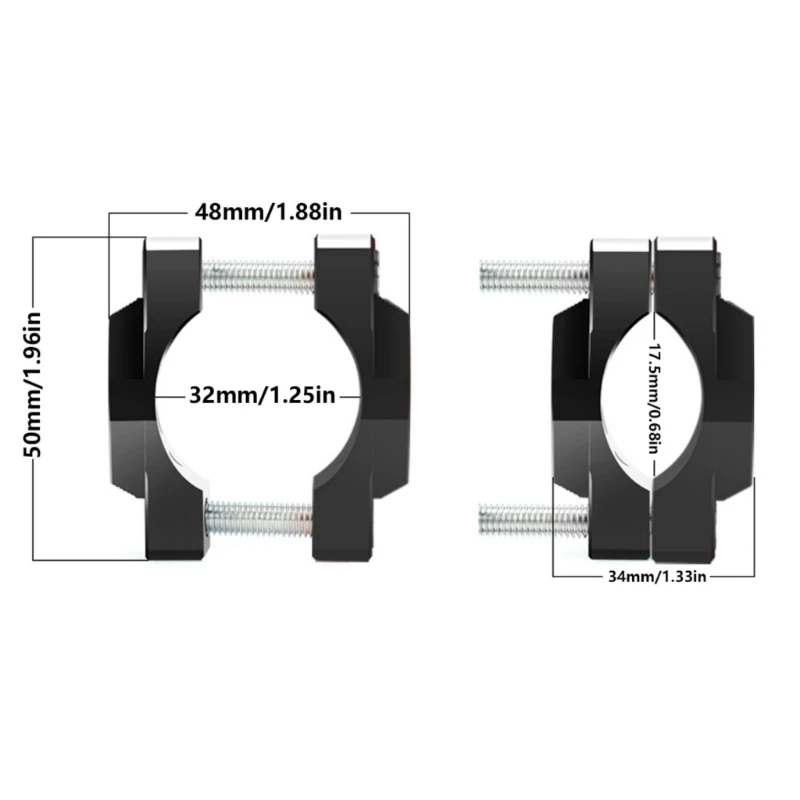 Soporte motocicleta de aluminio, aleación ligera, doble expansión - imagen 4