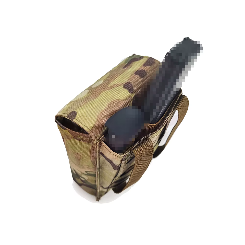 Portacargadores táctico 5.56 + 9mm – Bolsa elástica con 2 Partition - imagen 5
