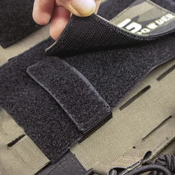 Panel adaptador MOLLE gancho y bucle para parches de identificación