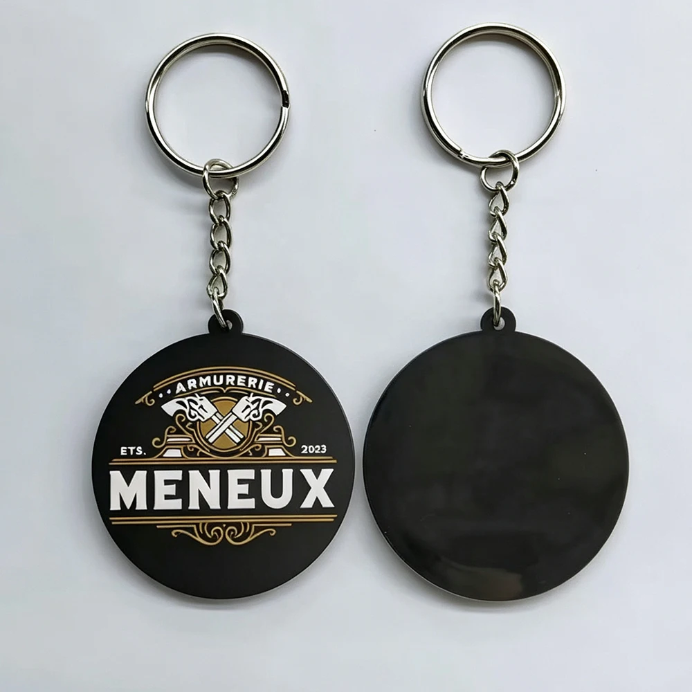 Llavero personalizado goma 3D – PVC flexible para bolsos y mochilas tácticas - imagen 5