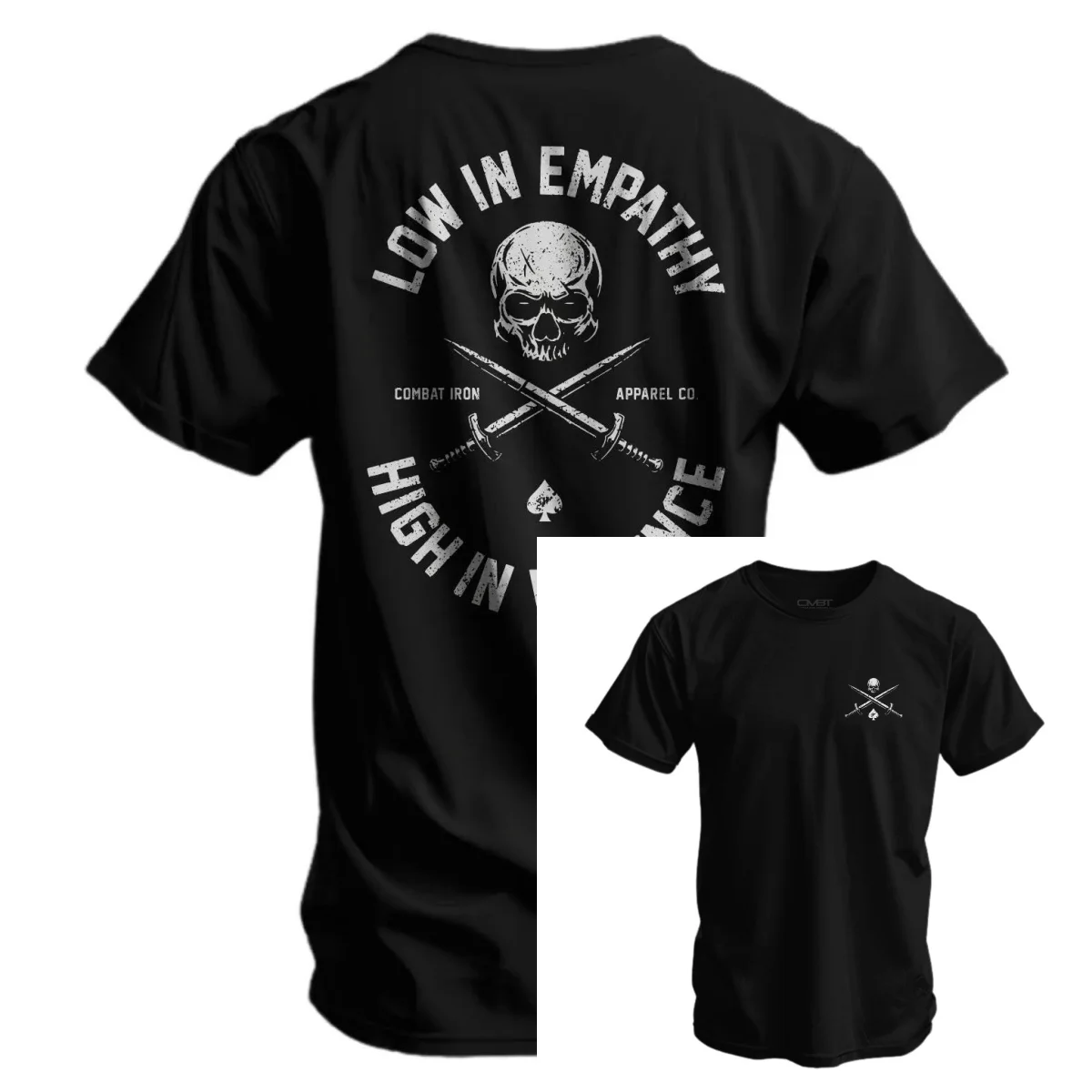 Camiseta militar para hombre táctica Combat Iron urbana de algodón - imagen 3