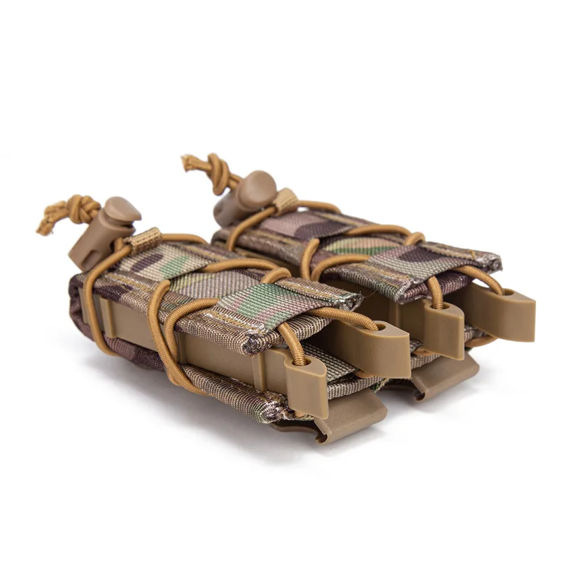 Portacargadores MOLLE AR15/M4/M16, funda táctica de alta sujeción - imagen 3