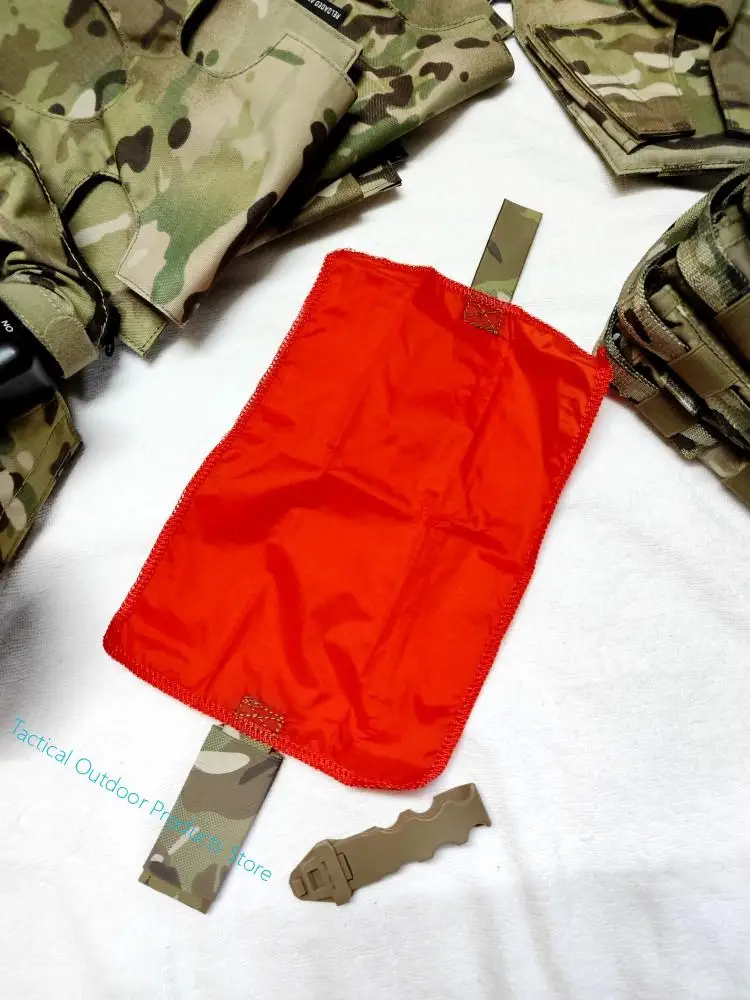 Bandera de impacto Airsoft camuflaje multi-terreno liberación rápida - imagen 4