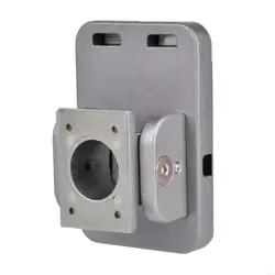 Soporte de pared ultrafino en aluminio para fijación táctica