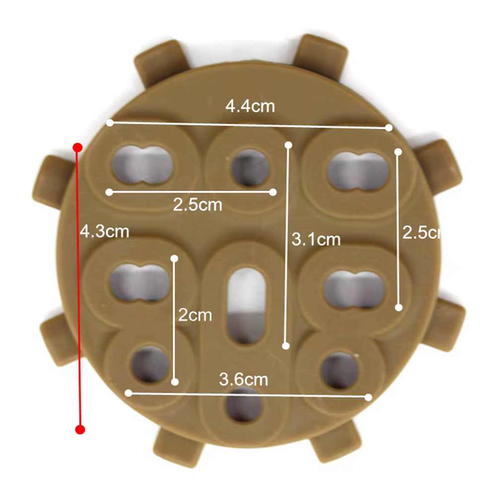 Glock 17 19 Funda táctica MOLLE desmontaje rápido 360° - imagen 3