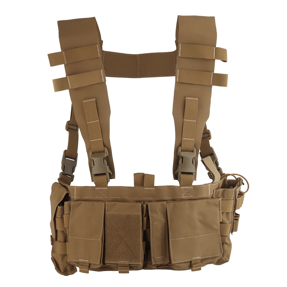 Cordura UW Chest Rig chaleco táctico MOLLE para accesorios - imagen 5